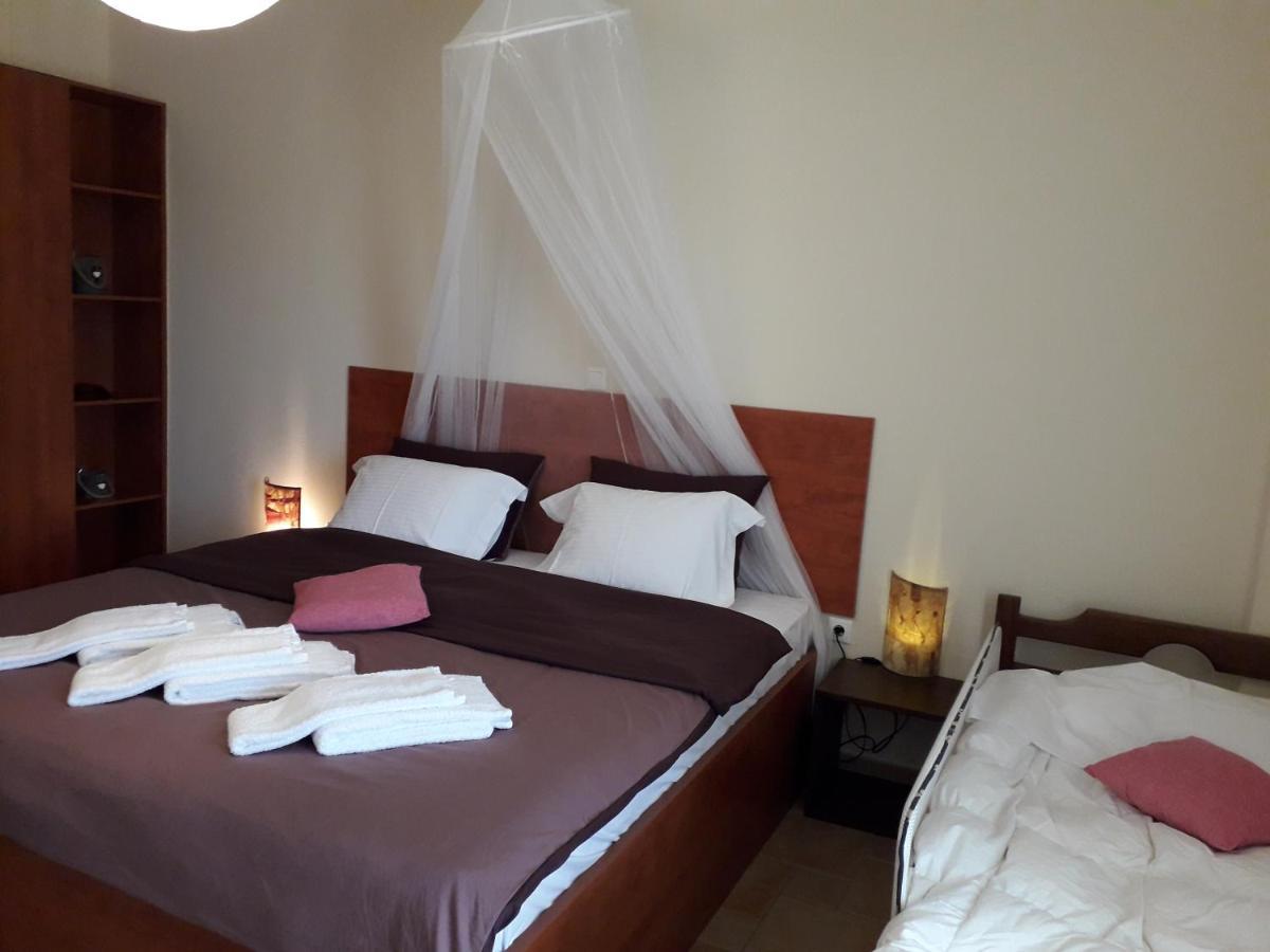Marathon Beachside Villa 100M From The Beach Schinias Luaran gambar