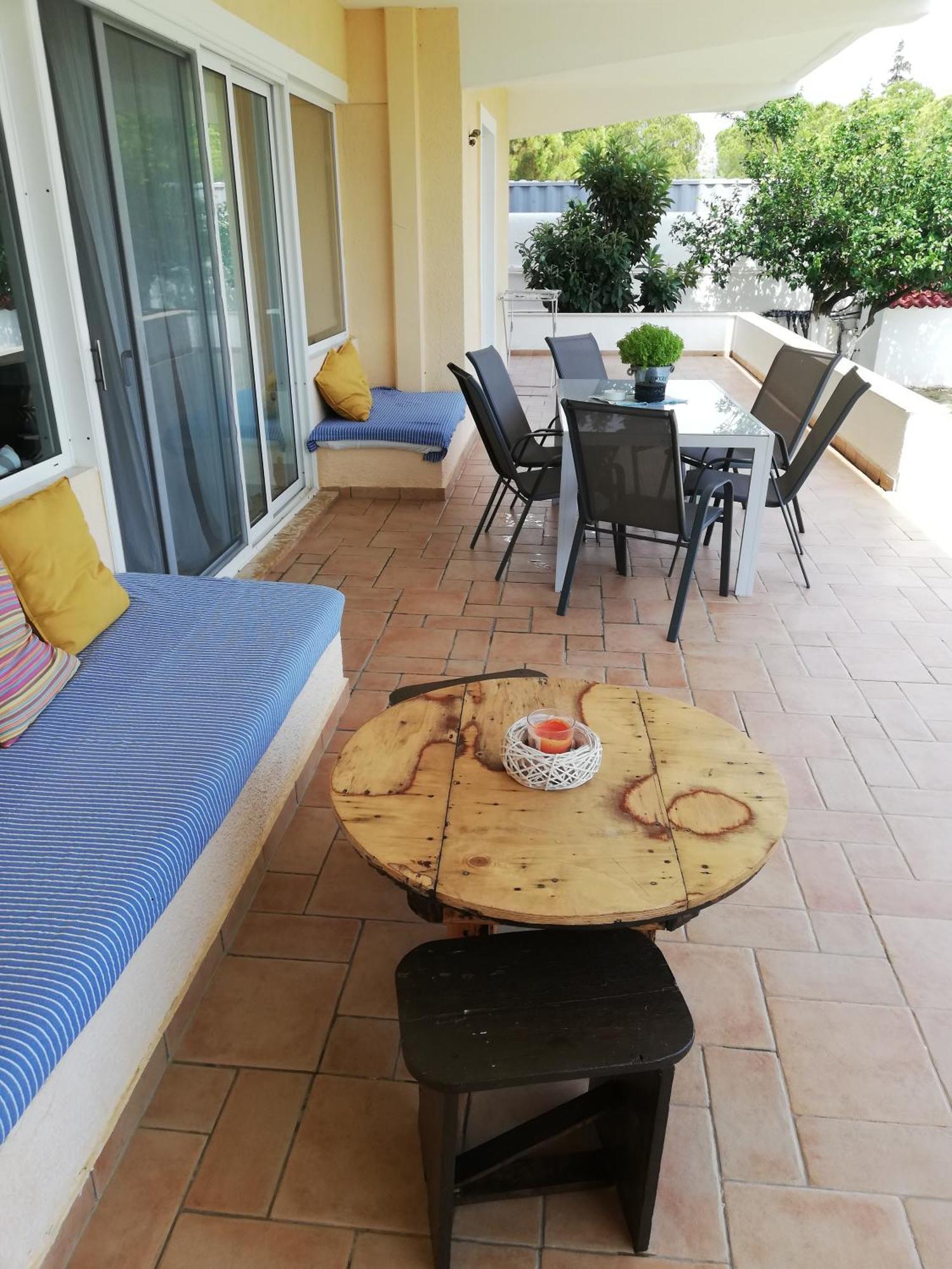 Marathon Beachside Villa 100M From The Beach Schinias Luaran gambar