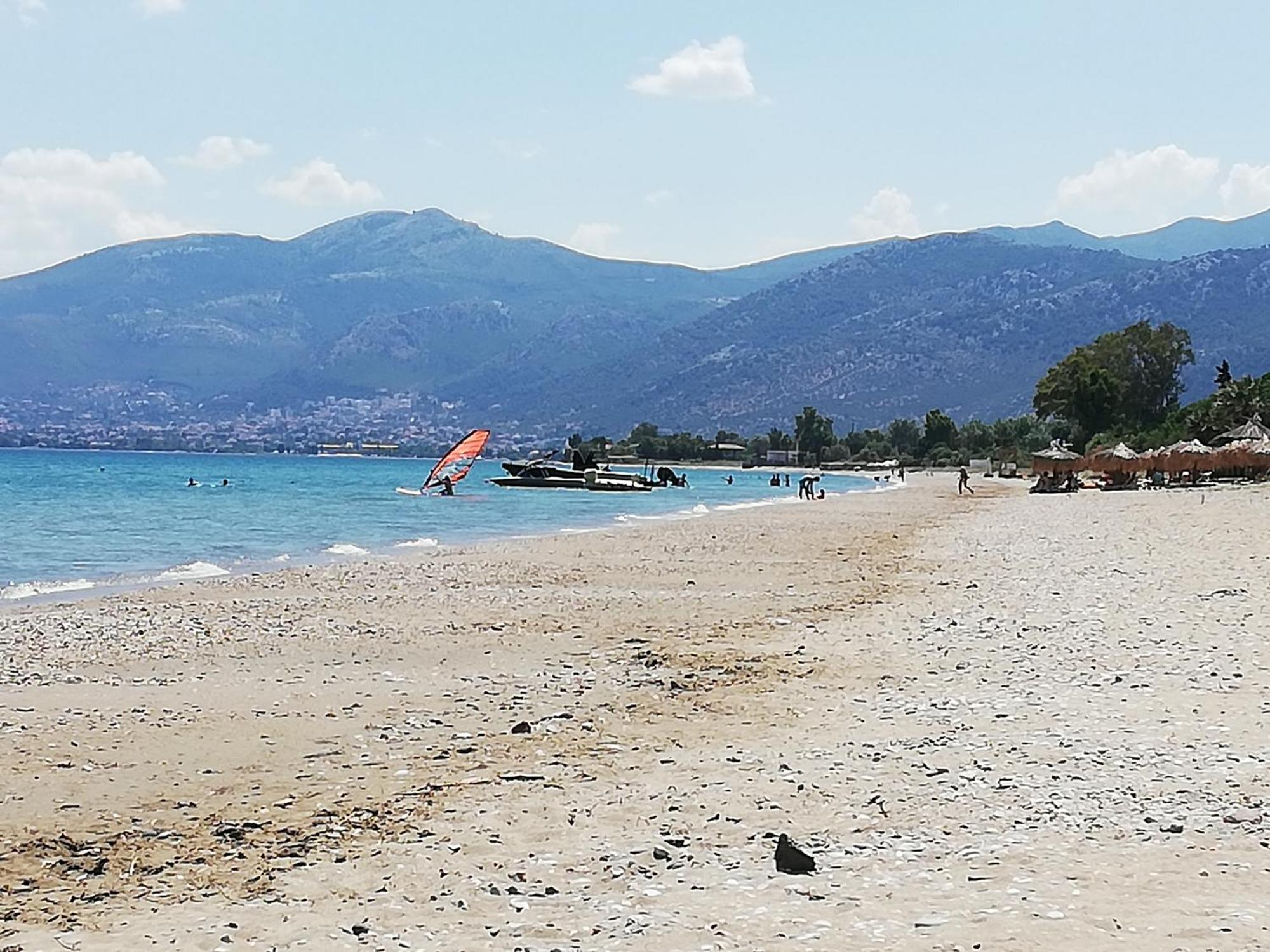 Marathon Beachside Villa 100M From The Beach Schinias Luaran gambar